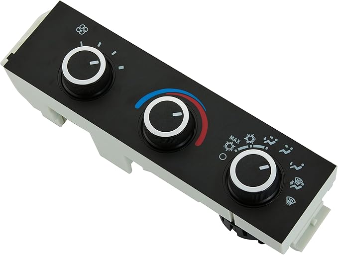 ZAPOSTS AC Heater Climate Control Panel Module Fits for Chevrolet Astro C4500 C5500 Express.Fits for GMC Safari C7500 C4500 C5500 Savana.Replace# 15073274 .Without Heated Mirror Function