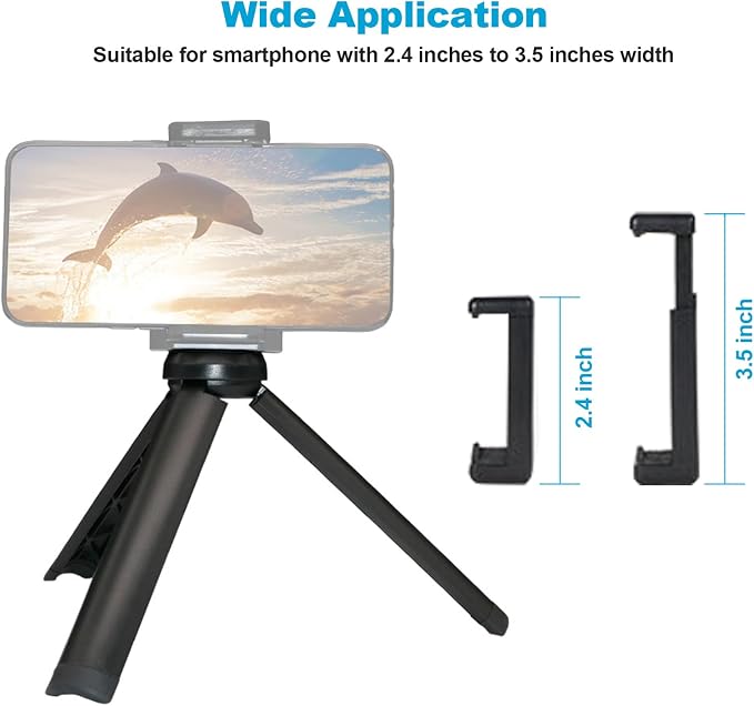 NexiGo Lightweight Mini Tripod for Camera/Phone/Webcam, Extendable Stand - Image 3