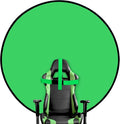 Portable Green Screen Chair, 57 in Greenscreen Backdrop with Stand Double Sided Foldable Green Background, Chroma Key, for Photography Streaming Gaming Photo Zoom Video Chats and Meeting