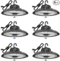 HYPERLITE 150W Smart High Bay LED Shop Lights 6pack, 140LM/W 5000K LED High Bay by HYPERLITE