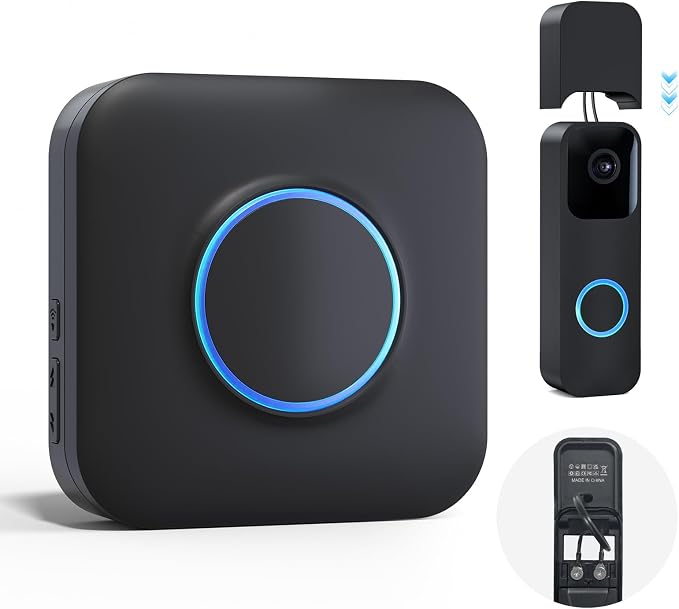 Wireless Doorbell Chime for Blink video Doorbell for Home, Indoor Plug-in by BISTEE