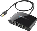Cable Matters USB to 4-Port Gigabit Ethernet Switch by CableMatters