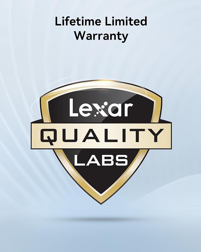 Lexar 256GB Professional Silver PRO SD Card, Full HD, - Image 7