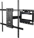 DYZJREL Full Motion TV Wall Mount for 32-65 Inch TVs, VESA Compatible, 100 lbs Weight Capacity, Adjustable Tilt & Swivel, Easy Centering & Quick Installation