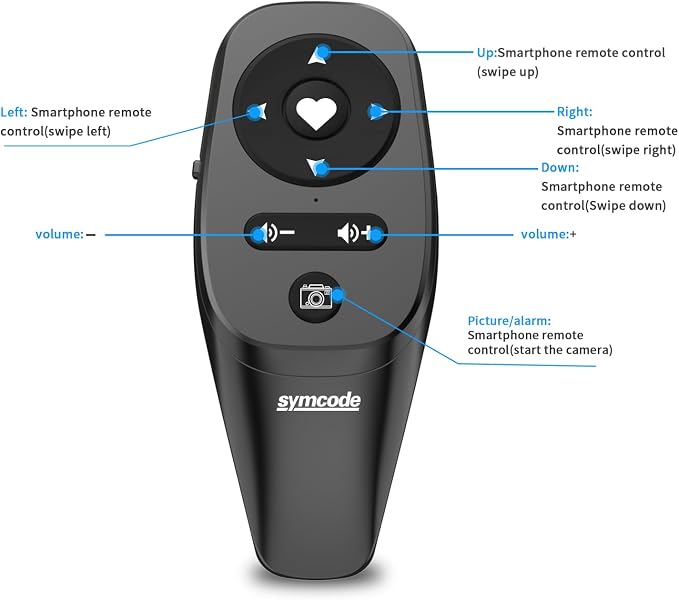 Symcode Smartphone Remote Control Kindle App Page Turner TikTok Remote Control - Image 2