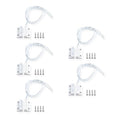 VictorsHome Magnetic Reed Switch NC Surface Mount Wired Door Window Contact Sensor with Adhesive Paper for Home Security and Burglar Alarm Systems MC-38 5pcs
