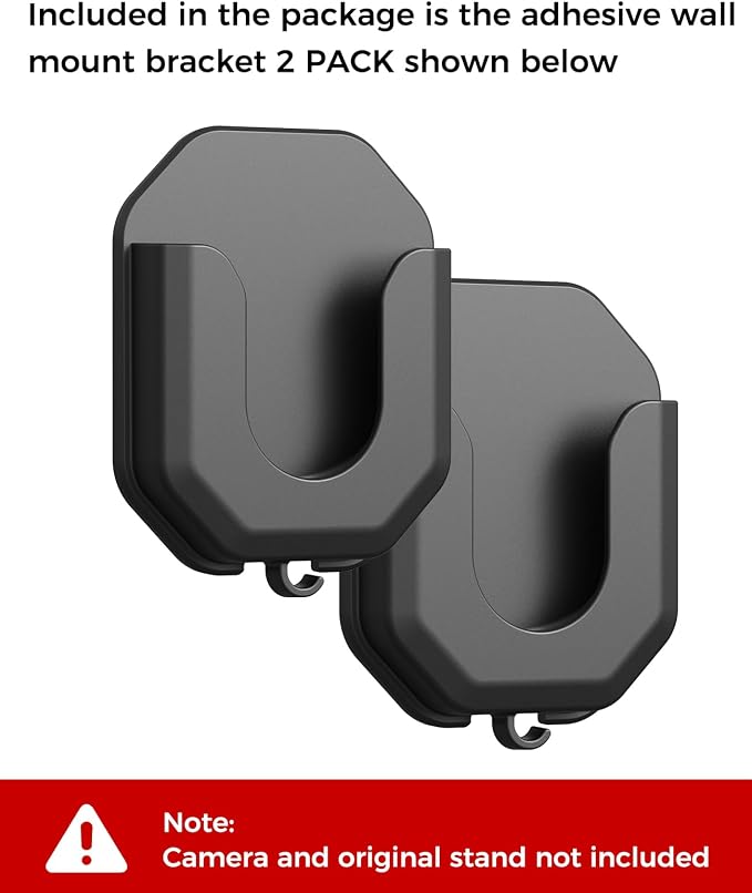 2 Pack Blink Camera No Drill No Screws Wall Mount Bracket - Image 5