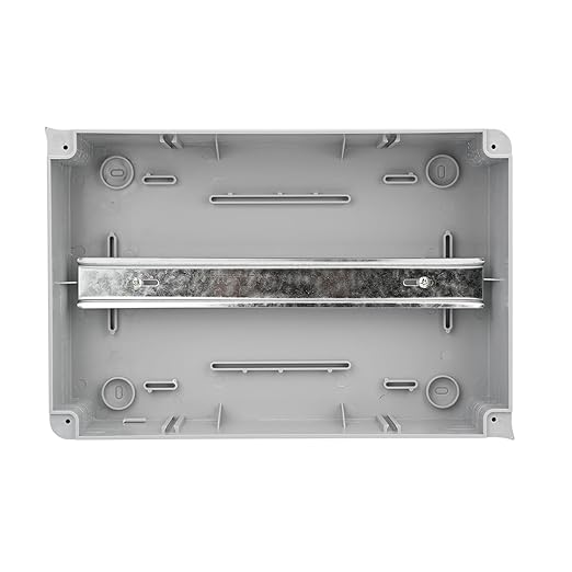 MOLLOM 15 Way Circuit Breaker MCB Distribution Protection Box with DIN Rail, IP65 Waterproof,for Indoor and Outdoor