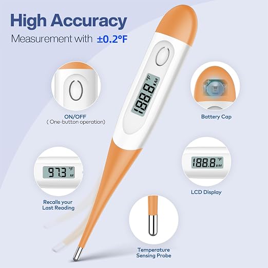 Boncare 10 Seconds Digital Thermometer - Image 3