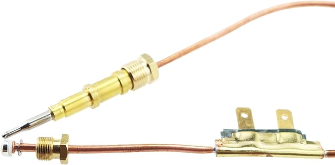 lrnyso heaters Thermocouple 13 3/4" 113884-01 26654 fits Desa, Reddy, All-Pro, Universal, NR, Sears, Remington Air Heaters etc