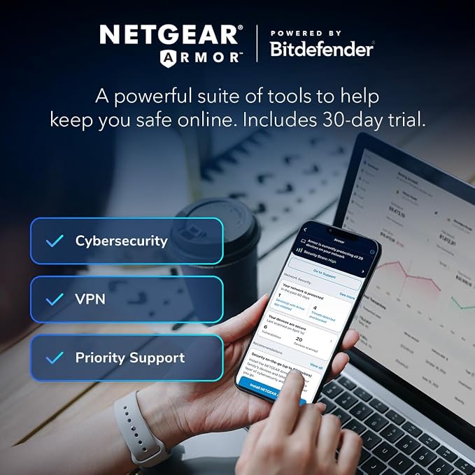 NETGEAR Orbi 370 Series Dual-Band WiFi 7 Mesh System - Image 3
