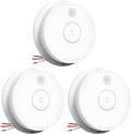 SITERWELL Smoke Detector, Hardwired Interconnected Smoke Detector, by SITERWELL
