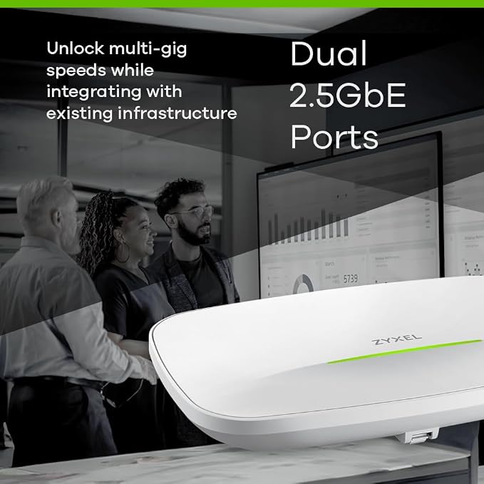 Zyxel WiFi 7 BE12300 Wireless Dual-Radio Access Point | 2 x 2.5G Ethernet | - Image 7