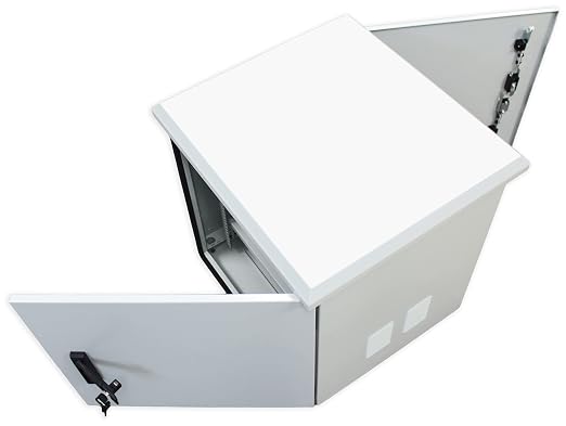 Electriduct 12U Outdoor Cabinet 18 Inch Depth IP55 Weather Resistant Enclosure - Image 4