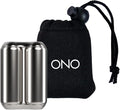 ONO Roller - Handheld Fidget Toy for Adults | Help Relieve Stress, Anxiety, Tension | Promotes Focus, Clarity | Compact, Portable Design (Natural, Mini Size - Stainless Steel)