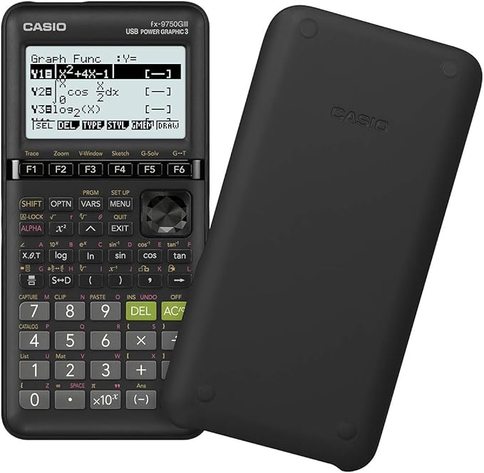 Casio fx-9750GIII Graphing Calculator | Natural Textbook Display | Python - Image 2
