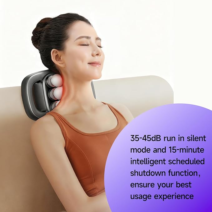 12 Head Massage Gun, Massages Gun Deep Tissue With 3 Modes & 30 Levels Intensities, Quiet Multi Head Massage Gun For Backs, Shoulders, Legs and Full Body Muscle Pain Relief, Gifts for Men Women