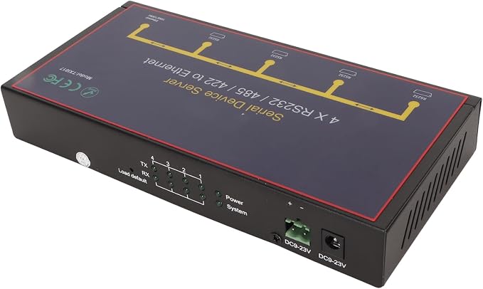 Zyyini 4-Port Serial Device Server Converter, RS232/RS485/RS422 to Ethernet - Image 2