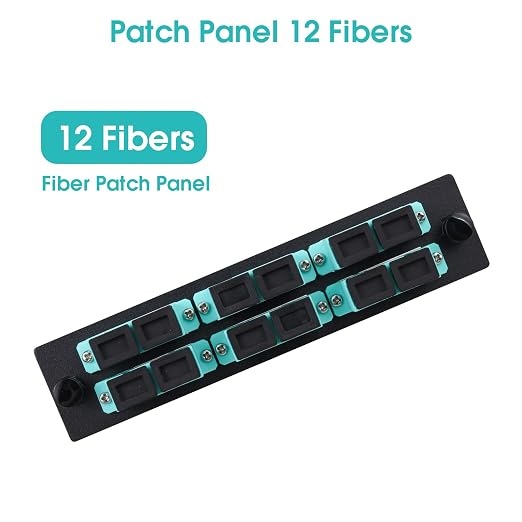 6 Duplex SC/OM3 Fiber Patch Panel - Image 3
