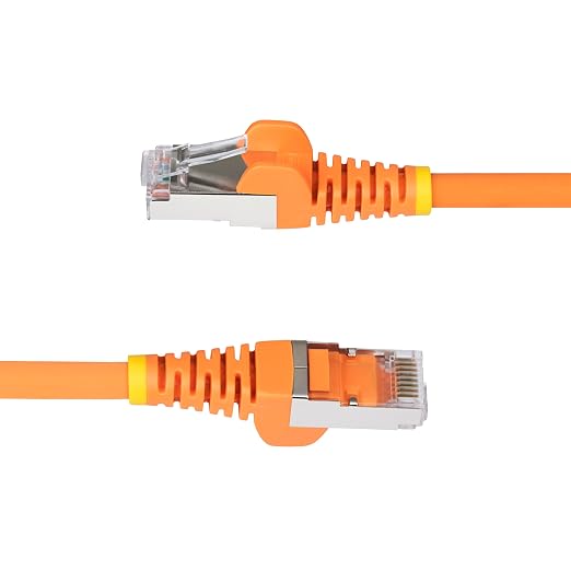 StarTech.com 10ft Orange CAT6a Ethernet Cable, Snagless RJ45, 100W PoE++ - Image 3