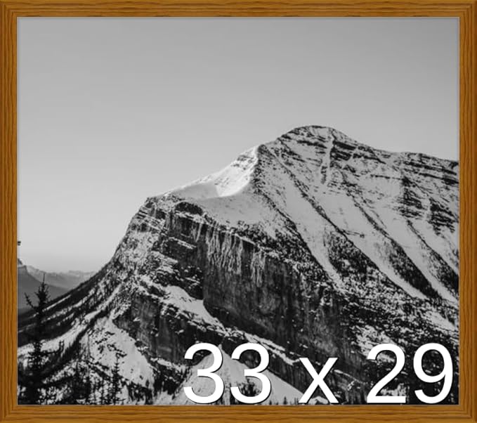 Frame It Easy 33 x 29 Hazel Wood Frame (Derby)