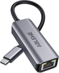 USB C to Ethernet Adapter, ABLEWE Type-C to RJ45 Gigabit Ethernet Adapter by ABLEWE
