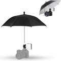 3 Level Height Adjustable Camera Hot Shoe Umbrella, Upgrade Rain Umbrella by Kiorafoto