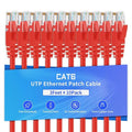 Cat6 Ethernet Cable 3 Feet 10 Pack Network RJ45 Cat6 Internet Patch Cable by XANHAM