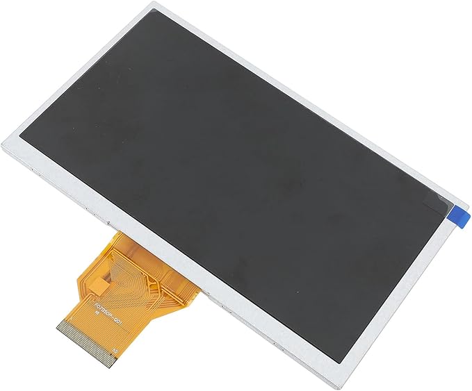 aqxreight 7 Inch LCD Display Module 50Pin RGB 800x480 Resolution TFT LCD Screen with 7" Landscape Design for Home Appliance Industrial Control