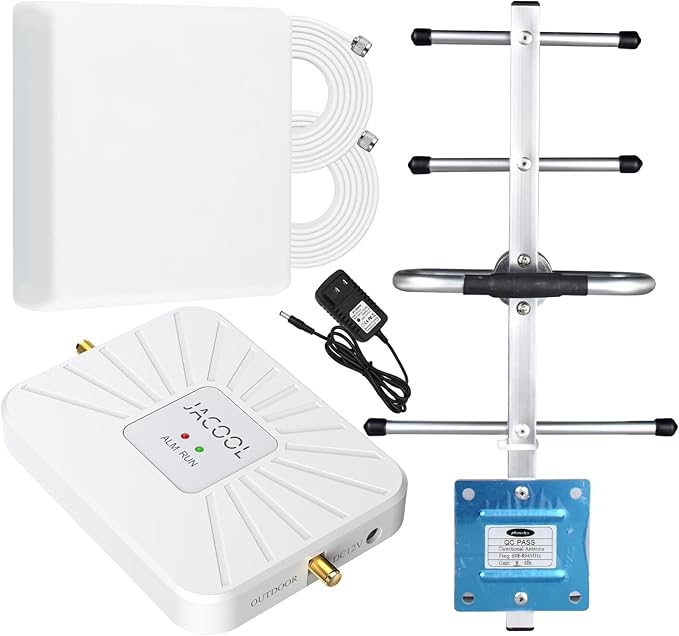 Verizon Cell Phone Signal Booster for Home – 4G LTE & 5G Band 13 (700MHz), Up to 4000 Sq Ft Coverage, FCC Approved Cellular Repeater