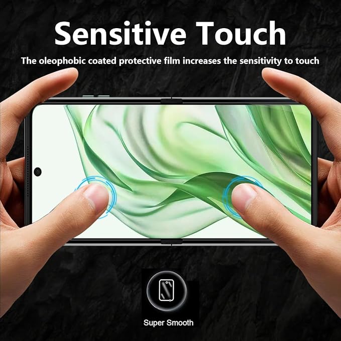 3+2 Pack Screen Protector for Motorola Razr+ 2025 Flexible TPU Film - Image 6