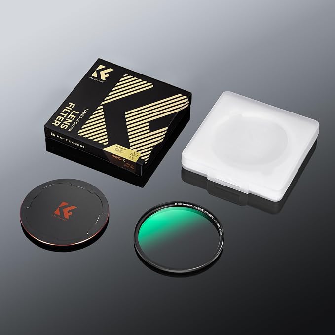 K&F CONCEPT 58mm Magnetic MC UV Lens Protection Filter + Lens Filter Cap - Image 8