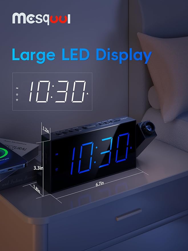 Digital Projection Alarm Clocks - Image 2