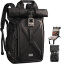 Besnfoto Hardshell Camera Backpack, DSLR SLR Mirrorless Camera Bag Waterproof by Besnfoto