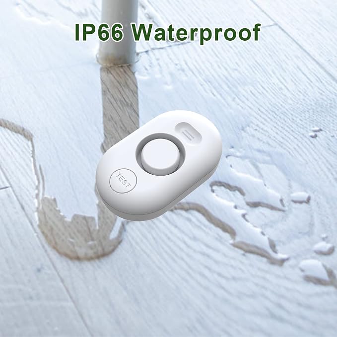 METAK Water Leak Detector Sensor Alarm: Home Water Flooding Monitor Smart Sink - Image 5