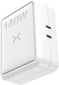 NOCO XGrid X140: 140W USB-C Charger – Dual Port GaN Power Adapter with PD 3.1, QC 5.0, and PPS – Fast Charging with Smart Power Distribution – Foldable Wall Plug, UL Listed