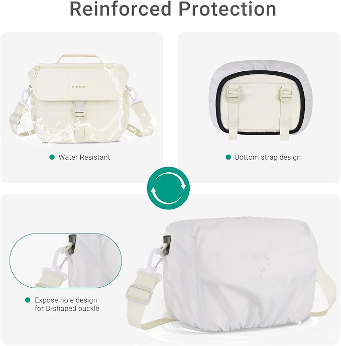 MOSISO Camera Bag for Photographers, Shoulder Photography Bag for - Image 5