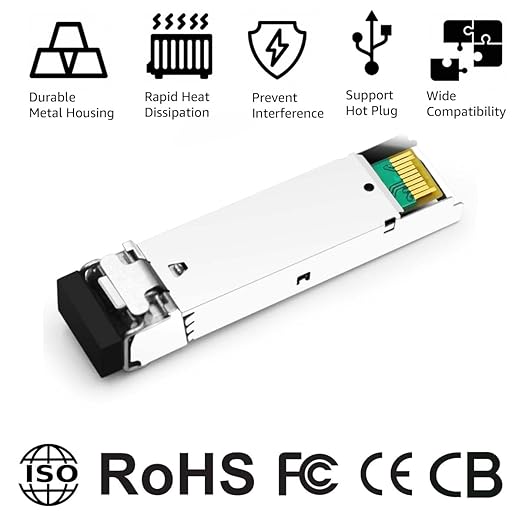 OPSTRAN 1000BASE-SX SFP Optical Transceiver Module Compatible with Cisco GLC-SX-MMD GLC-SX-MM SFP-GE-S GLC-SX-MM-RGD 850nm 550m DDM Duplex LC MMF 4pcs/Pack