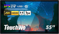 TouchWo 55" Interactive Touchscreen Monitor, Smart Board FHD 1080P Display with Wall Mount, Android 14 Smart Touch Screen Presentation Electronic Whiteboard for Office & Classroom, RAM 8G & ROM 128G