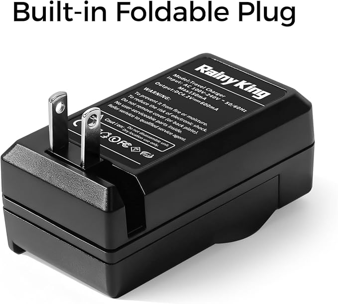 Battery Charger for Casio NP40/NP-40 and Exilim EX-Z400, Zoom EX-Z100, - Image 4