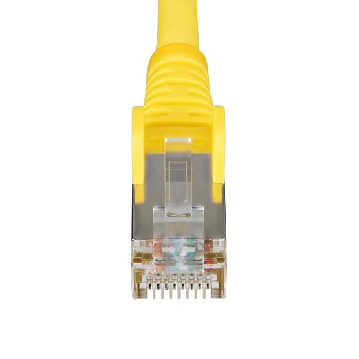 StarTech.com 10ft Yellow CAT6a Ethernet Cable, Snagless RJ45, 100W PoE++ - Image 4