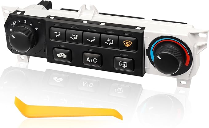 79600-S84-A01ZA Heater Climate Control Switch Compatible with 1998-2004 Honda Odyssey, 1998-2000 Honda Accord 2.3L L4/3.0L V6 AC Control Panel, 79600S84A01ZA 599-268 HVAC Control Panel