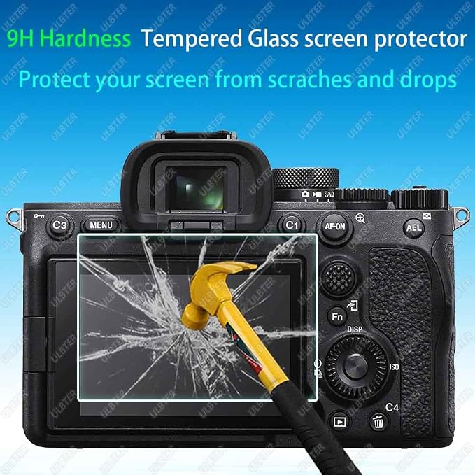 ULBTER Screen Protector for Sony A7 IV Alpha 7 IV A7IV A7M4 A74 & Hot Shoe - Image 3