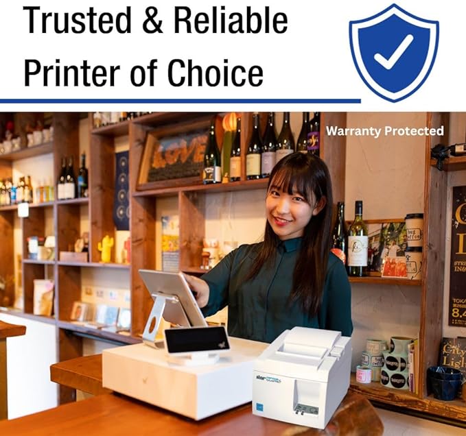 Star Micronics TSP143IIIW Wi-Fi Thermal Receipt Printer - Image 7