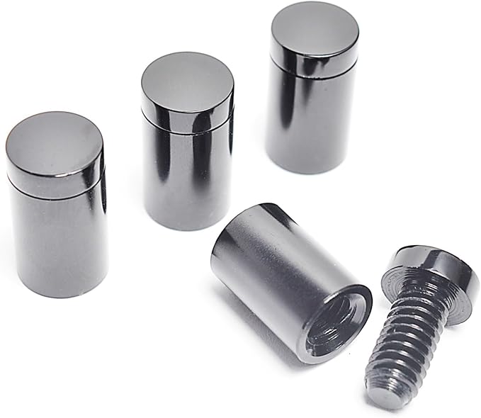 ArtToFrames 16x22 Inch Double Panel Floating Acrylic Picture Frame (Full Frame is 20x26) comes with Black Standoff Hardware, Made in the USA, 3 Pack