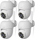 WiFi Security Camera Outdoor Wired, 2.4/5GHz Wi-Fi Camera by Camoon