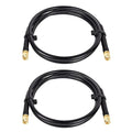 MOOKEERF KMR240 SMA Male to SMA Male Coaxial Cable 50 ohm Coax Ultra Low Loss by MOOKEERF