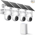 ELYSOO Solar Security Cameras Wireless Outdoor, 64GB Local Storage Included by Unknown