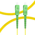FLYPROFiber- OS2 0.5M SC/APC to SC/APC Fiber Optic Internet Cable, Single Mode by FLYPROFiber