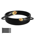 Subwoofer Cable RCA to RCA Audio Cable 15FT, Digital Coaxial Audio Cable, Premium S/PDIF RCA Cord for Home Theater, HDTV, Subwoofer, Hi-Fi System, Amplifier, 22AWG Tinned Copper, Double Shielded